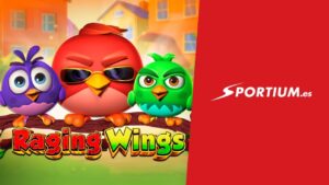 Raging Wings: dinamismo, multiplicadores y acción continua en las slots de Sportium