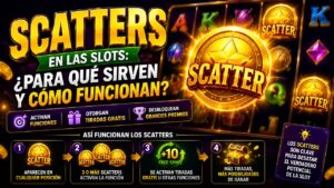 Scatters en las slots: cómo funcionan y por qué son la llave a los mejores bonus de Casino Gran Madrid Online