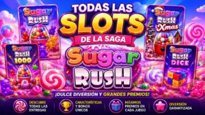 Sugar Rush, Sugar Rush 1000 y más: todo sobre la saga de caramelos de Pragmatic Play en Yaass Casino