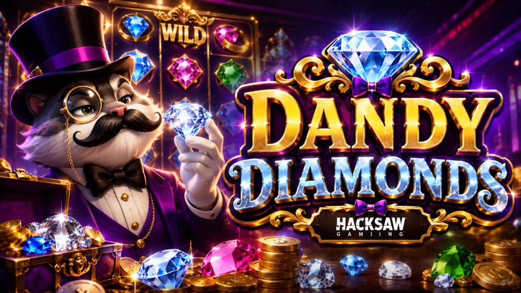 La slot más brillante de Hacksaw Gaming: Dandy Diamonds llega a Casino Gran Madrid Online con 5.000x de premio