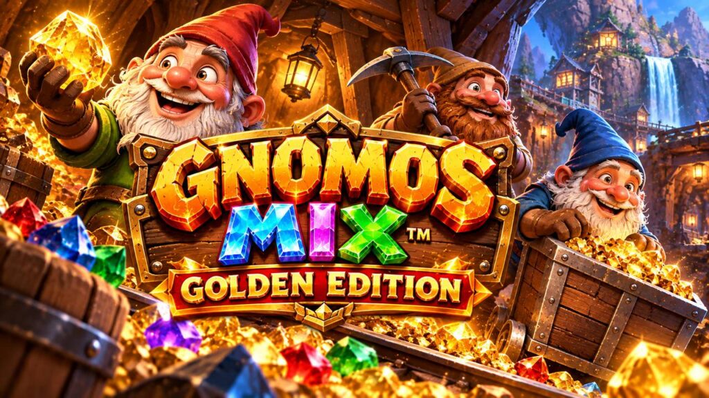 La magia del bosque en versión oro: Gnomos Mix Golden Edition de MGA Games y R. Franco Digital en Bwin