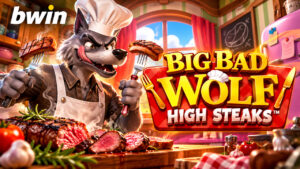 El lobo entra en la cocina: Big Bad Wolf: High Steaks llega a BWIN con multiplicadores de hasta 10x