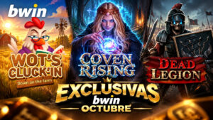 Los exclusivos de octubre en BWIN: un ejército de no muertos, un aquelarre de brujas y una granja con huevos de colores