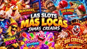 Las slots más locas del casino: cuando los desarrolladores se quedan sin ideas y crean obras maestras